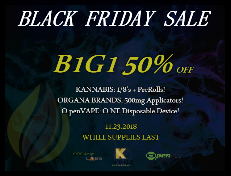 Black Friday Deals at The Grove Dispensaries! | The Grove